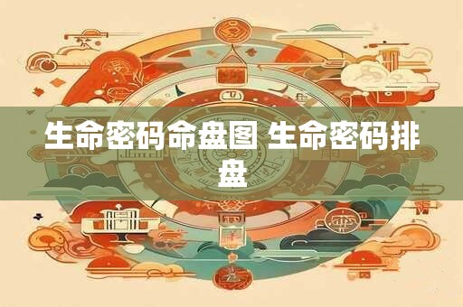 生命密码命盘图 生命密码排盘