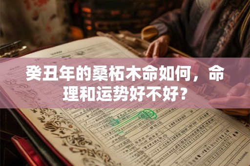 癸丑八字有啥富贵条件
