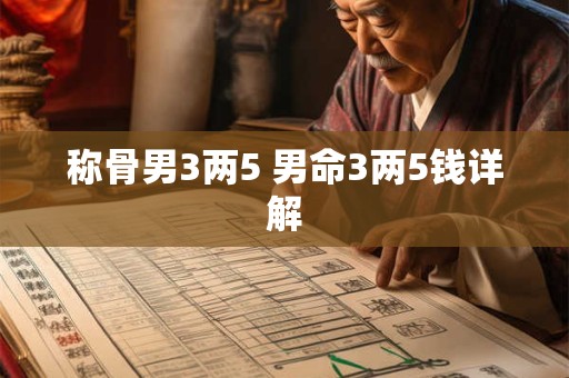称骨测命越重就是好命吗 女人一般几两命为好命