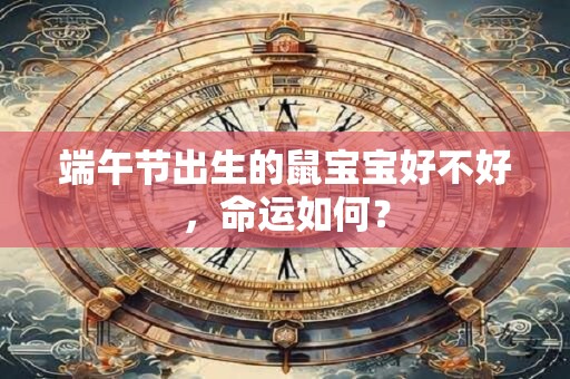 端午节出生的孩子好不好 端午祛毒辟邪