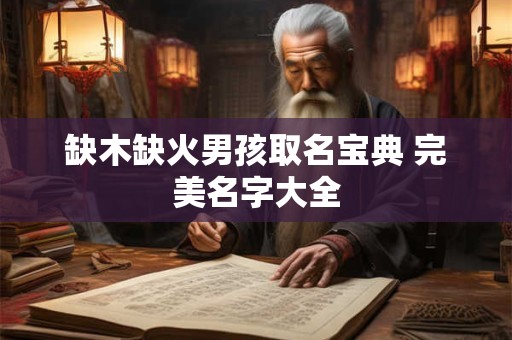 缺木缺火男孩取名宝典 完美名字大全