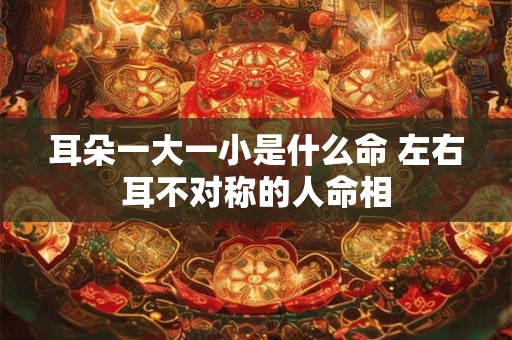 耳廓外翻的人命运不好吗？听说是穷命