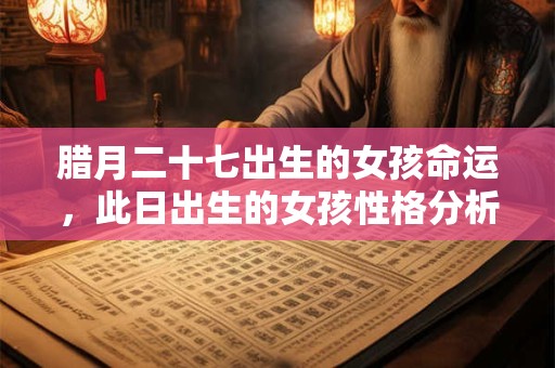 腊月二十七出生的男孩，农历腊月二十七的风俗