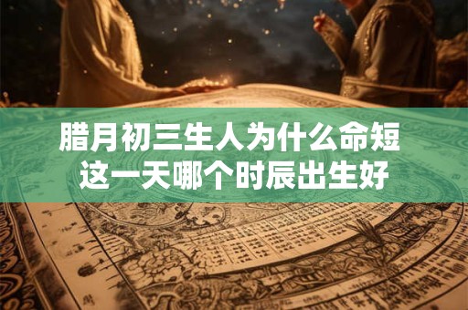 腊月初三生人为什么命短 这一天哪个时辰出生好