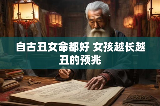 自古丑女命都好 女孩越长越丑的预兆