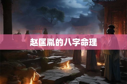 赵匡胤的八字命理