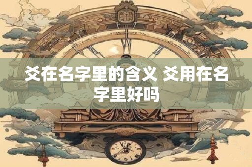 爻在名字里的含义 爻用在名字里好吗