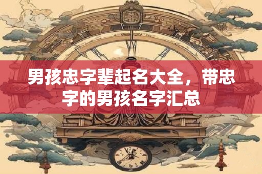 男孩成就事业的名字 代表事业顺利的名字