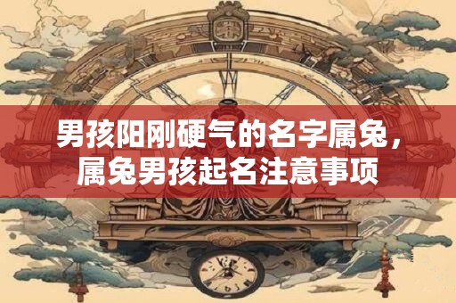 男孩阳刚硬气的名字属兔，属兔男孩起名注意事项