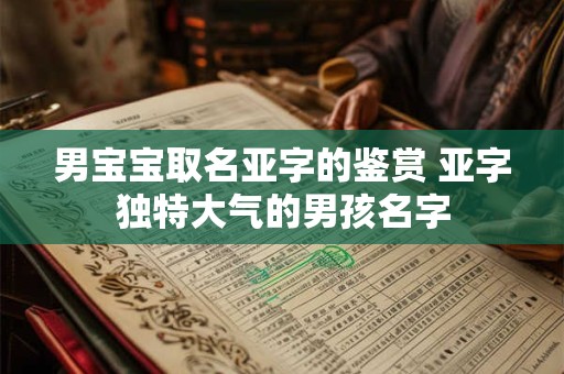 男宝取名2025年 孩子名字适用字分享
