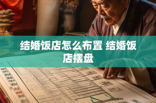 结婚饭店怎么布置 结婚饭店摆盘