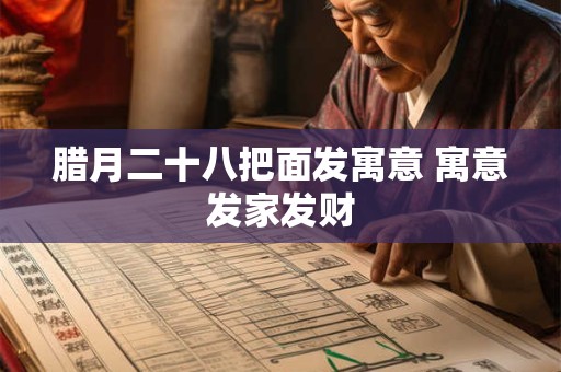 腊月初九宜大扫除吗？腊月有什么习俗？