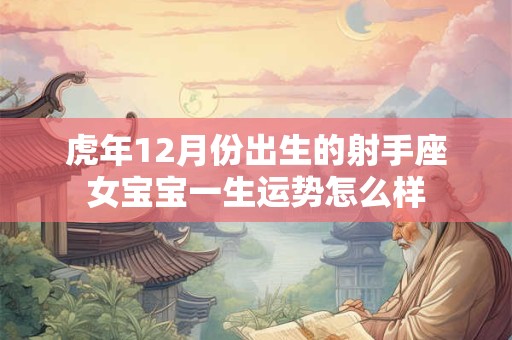 虎年12月份出生的射手座女宝宝一生运势怎么样