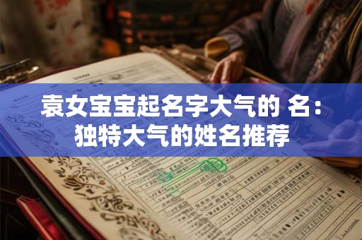 袁姓名字女孩是谁-袁姓女孩取什么名字
