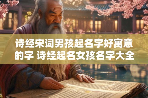 诗经带九的名字 诗经里清新淡雅的名字