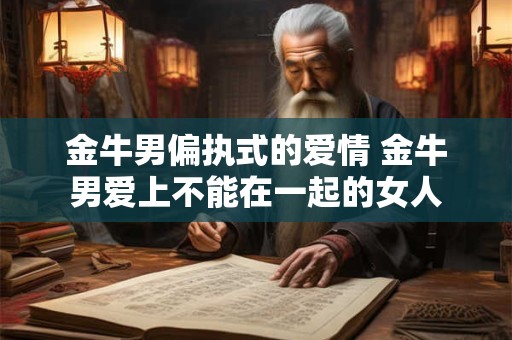 金牛男会在什么时候怀念自己前女友