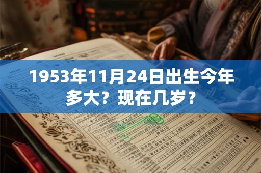 1953年11月26日出生今年多大？现在几岁？