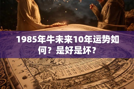 1985年牛未来10年运势如何？是好是坏？