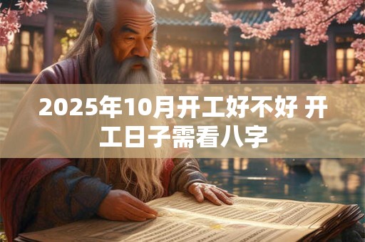 2025年10月开工好不好 开工日子需看八字