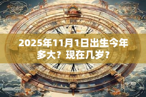 2025年11月1日出生今年多大？现在几岁？