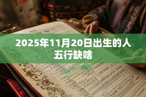 2025年11月20日出生的人五行缺啥