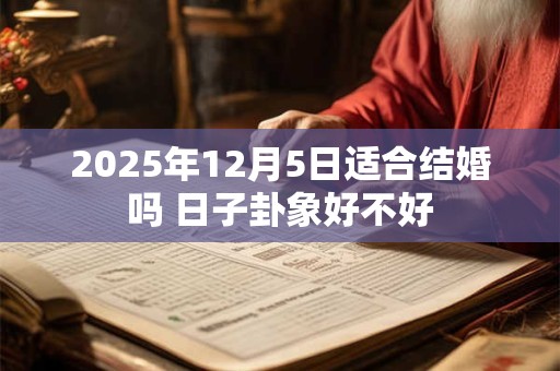 2025年12月5日适合结婚吗 日子卦象好不好