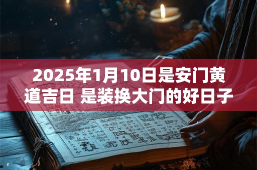 2025年1月10日是安门黄道吉日 是装换大门的好日子吗
