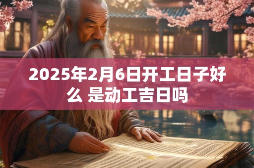 2025年2月6日开工日子好么 是动工吉日吗