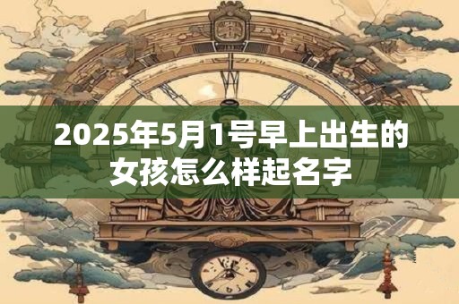 2025年5月1号早上出生的女孩怎么样起名字