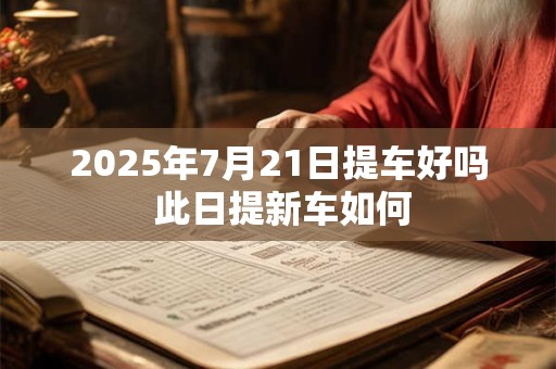 2025年7月21日提车好吗 此日提新车如何