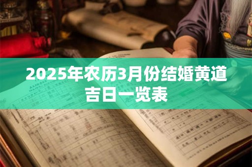 2025年农历4月份结婚黄道吉日一览表