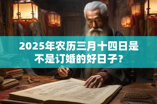 2025年农历三月十四日是不是订婚的好日子？