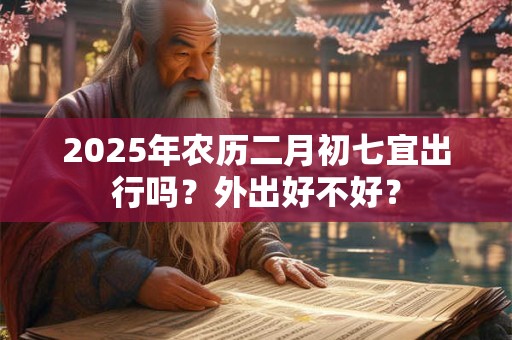 2025年农历二月初七宜出行吗？外出好不好？