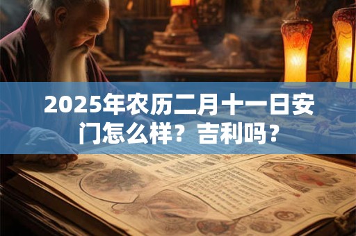 2025年农历二月十一日安门怎么样？吉利吗？