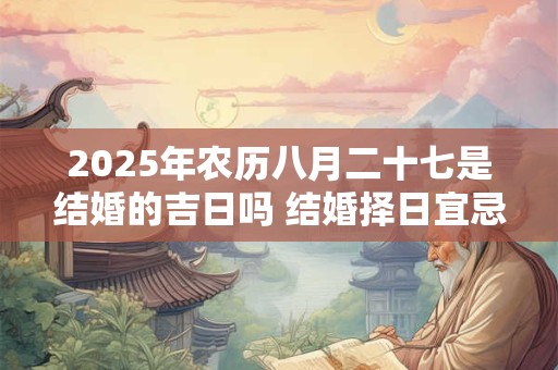 2025年农历八月二十一日结婚好吗 结婚祝福语大全