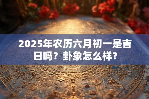 2025年农历六月初一是吉日吗？卦象怎么样？