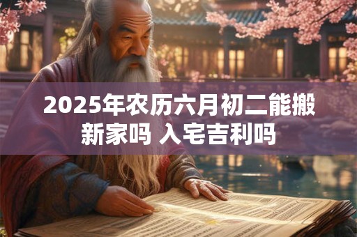 2025年农历六月初二日子好吗，什么时辰开运好？