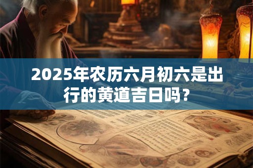 2025年农历六月初六是出殡吉日吗？