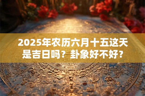 2025年农历六月十五适合提车吗 老黄历查询