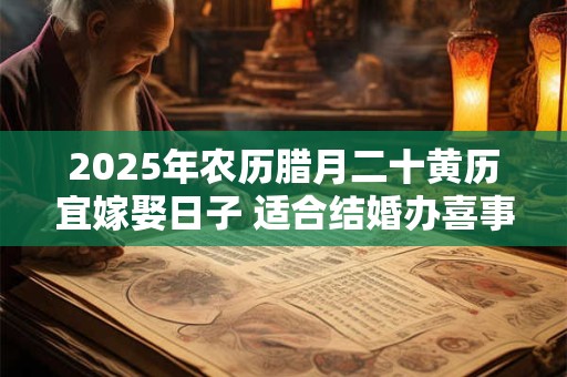 2025年农历腊月二十时辰凶吉 日子好吗