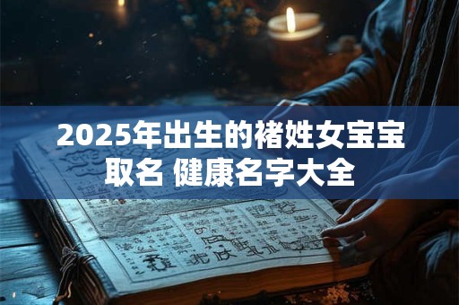 2025年出生的褚姓女宝宝取名 健康名字大全