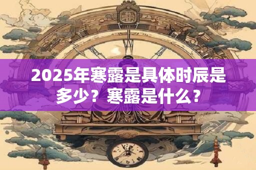 2025年寒露喜神在哪个方位,寒露节气还热不热？