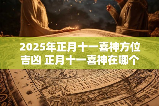 2025年正月十一喜神方位吉凶 正月十一喜神在哪个吉利方位