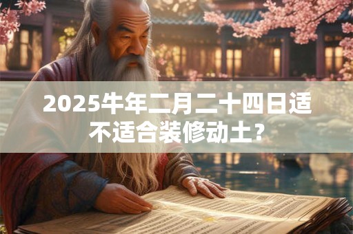 2025牛年二月二十四日适不适合装修动土？