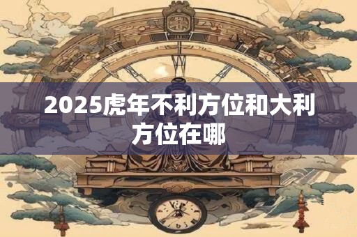 2025虎年不利方位和大利方位在哪