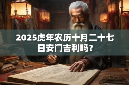 2025虎年农历十月二十七日安门吉利吗？