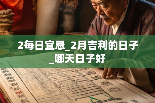 2月5日黄道吉日查询 2月5号日子好不好老黄历查询