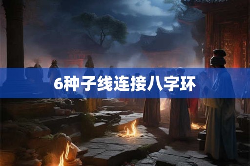6种子线连接八字环