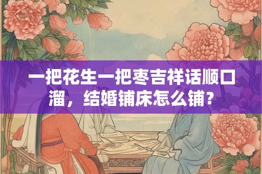 一把花生一把枣吉祥话顺口溜，结婚铺床怎么铺？