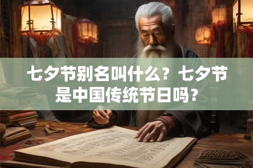 七夕节别名叫什么？七夕节是中国传统节日吗？
